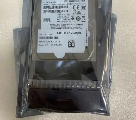 For X343A R6 108 00433 A1 1 8T SAS 10K 12G 2 5 inch storage hard