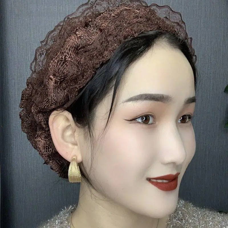 Donne Head Wraps Chemio Cappelli Turbante Mujer Summer Fashion Lace Chic Turban Hat Per Le Donne Musulmane Inner Hijab Caps