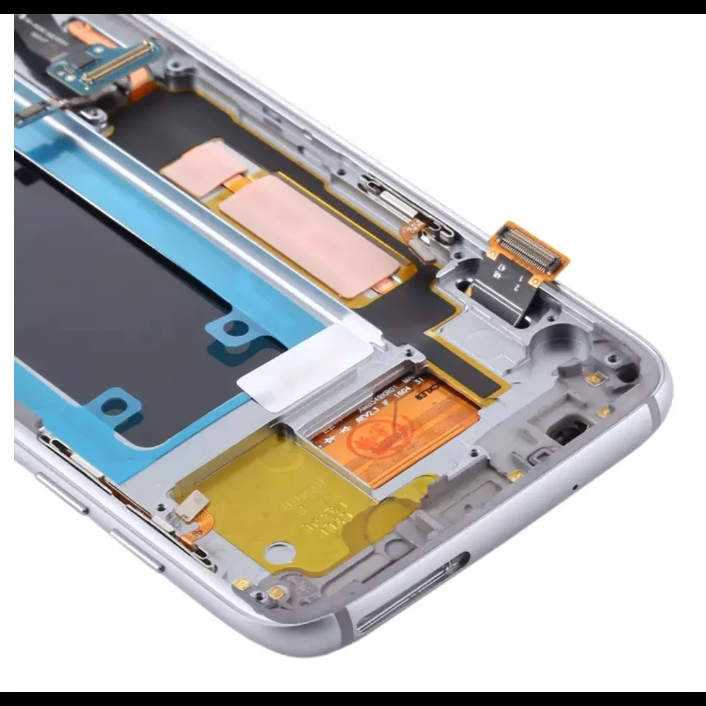 슈퍼 AMOLED LCD 디스플레이 터치 스크린 프레임 디지타이저 어셈블리, 삼성 S7 G930 G930 G930F LCD 스크린 번 섀도우 및 도구