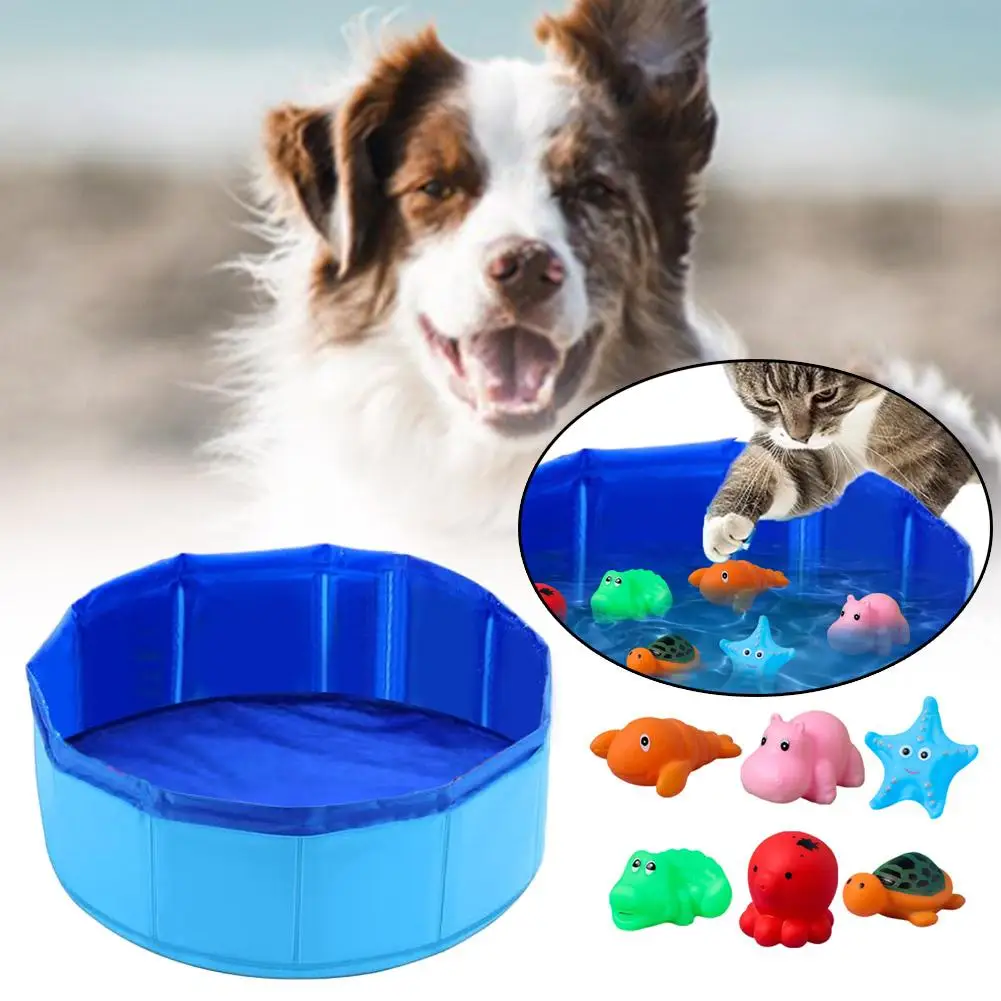 Jouets De Bain Pour Chat - Lot De 6 Figurines Flottantes (poissons, étoile) - PVC - Stimule L'instinct De Chasse - 7