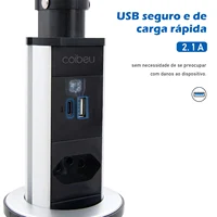 Brazil I plug adapter, Tower socket, switch socket, USB socket, wall socket, plug, USB socket, from Brazil 3