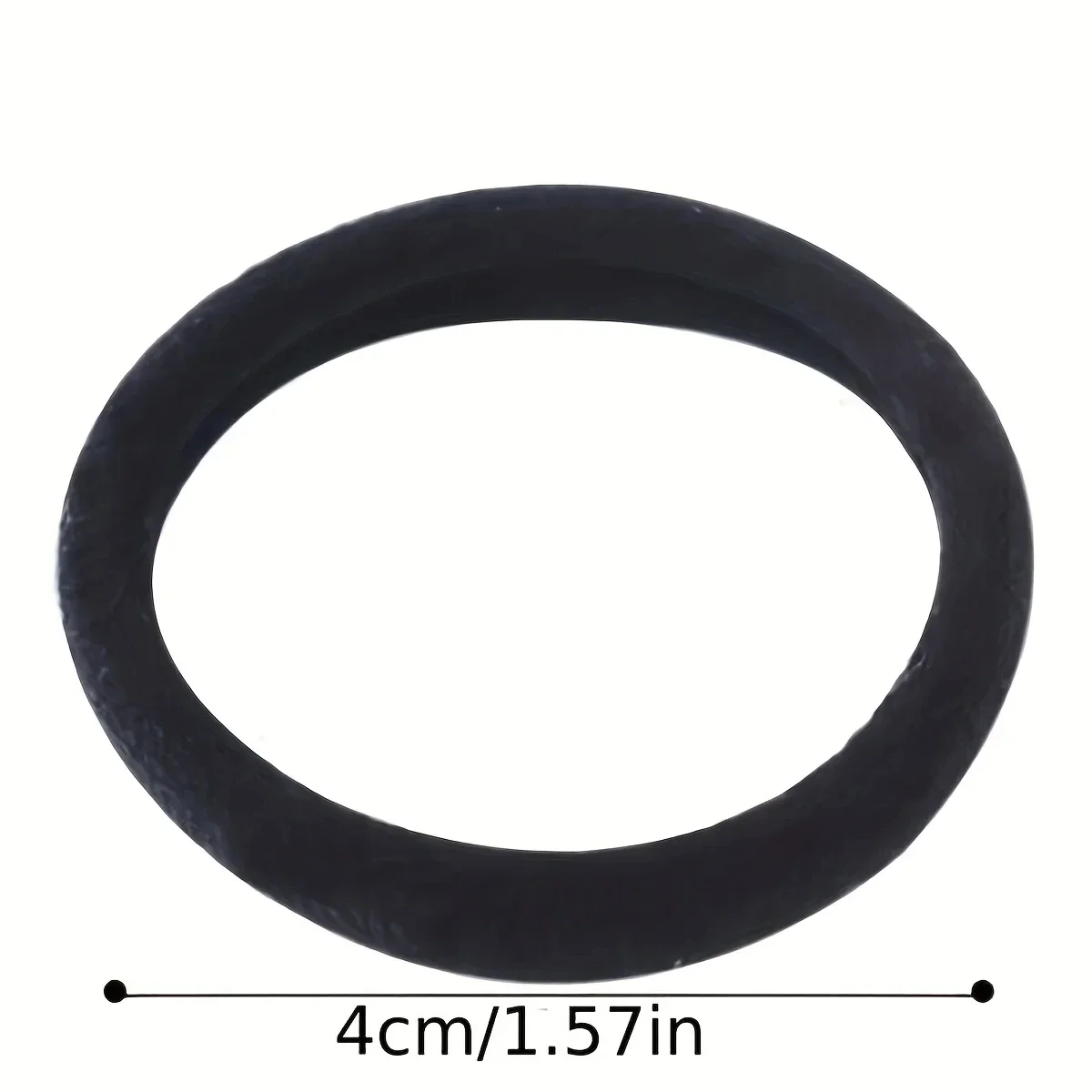 50/100 stücke schwarze Haar bänder für Frauen Mädchen Haarband hochela tische Gummiband Haar gummis Pferdes chwanz halter Haar gummis Zubehör – Detail 2