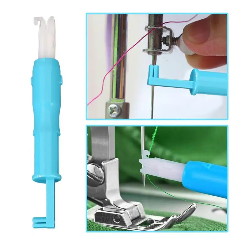 Needle Threader Quick Needle Threader Device Knitting Needles Automatic  Insertion Threader For DIY Sewing Accessories And Tools - AliExpress