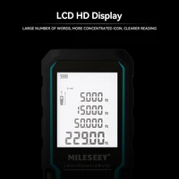 Mileseey S6 Laser Distance Meter 40m/120m, Rangefinder with Level Bubble , LCD Display with Backlit, Measure Tools for Home 4