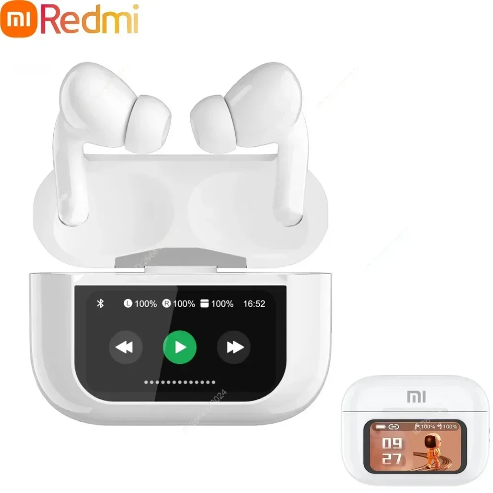 Xiaomi Redmi Color Screen Earbuds Touch Control Bluetooth Wireless In-Ear Ultra Long Battery Life Advanced Noise Cancellation