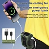 Portable Stepless Variable Waist Fan with Belt Clip, 100 Gears Digital Display, 6000mAh High Speed Fan for Outdoor Activities 4