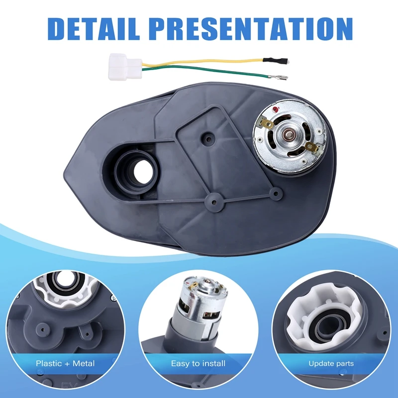 CJSD-Children Electric Car FY-750 RS775 24V 25000RPM High Speed Gear Case Children Electric Car Reducer Gear Case