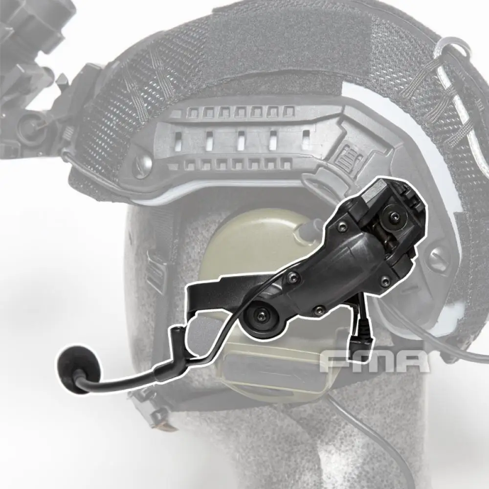 FMA-PELTOR-COMTAC-FAST-Back-Flip-Helmet-ARC-Rail-Bracket-Adapter-C3-to ...