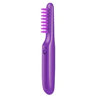 Brosse à cheveux électrique Portable pour épilation des rides, Type peigne Portable, Solution automatique pour Massage des cheveux bouclés, peigne emmêlé 2