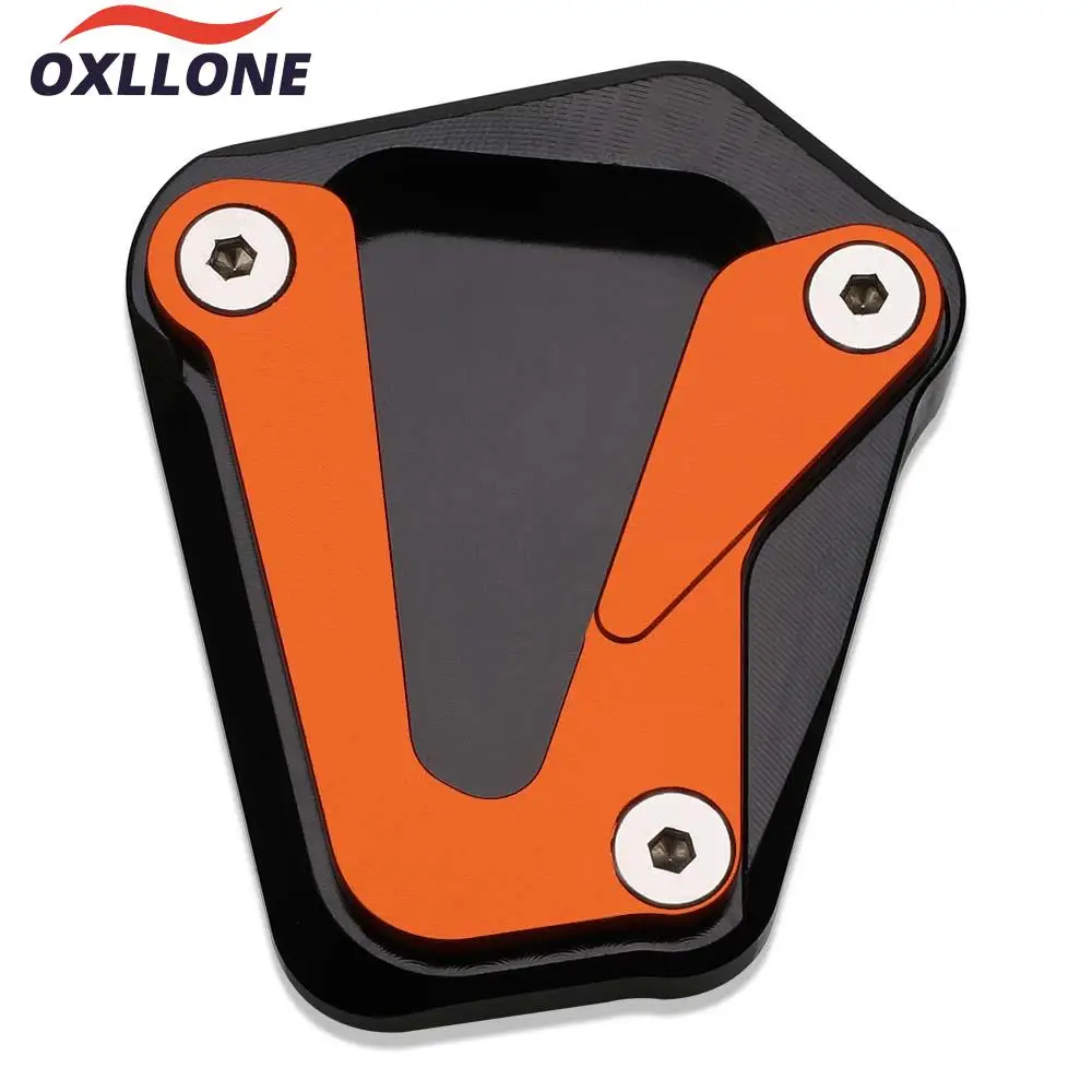

For 790 Duke 2017-2023 890 Duke L 2020 2021 2022 2023 Motorcycle Aluminium Side Stand Enlarger Kickstand Enlarge Extension Plate