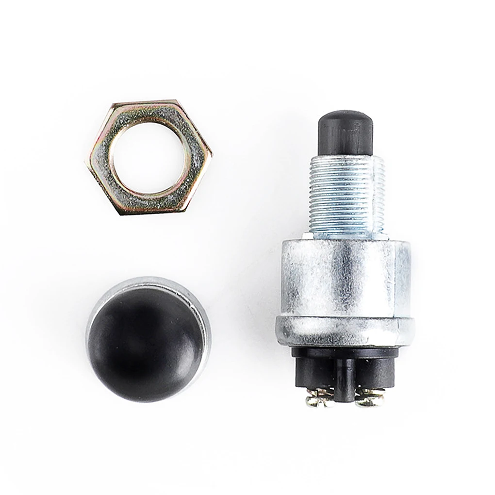 Car Start Button DC 12/24V Car Truck Ignition Engine Starter Replacement Waterproof Push Button