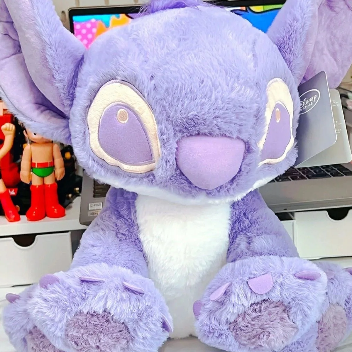 Purple Stitch Plush Stitch Morado Peluche Disney Cute Lilo And