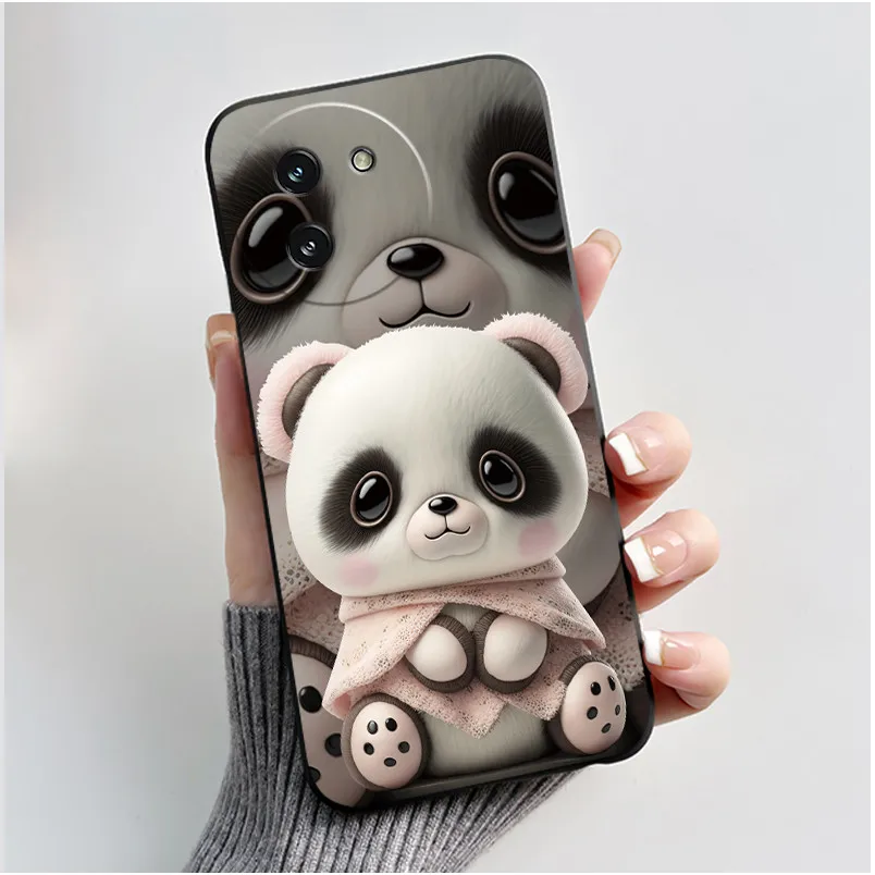 Stylish Black Love Shockproof Silicone Phone Case