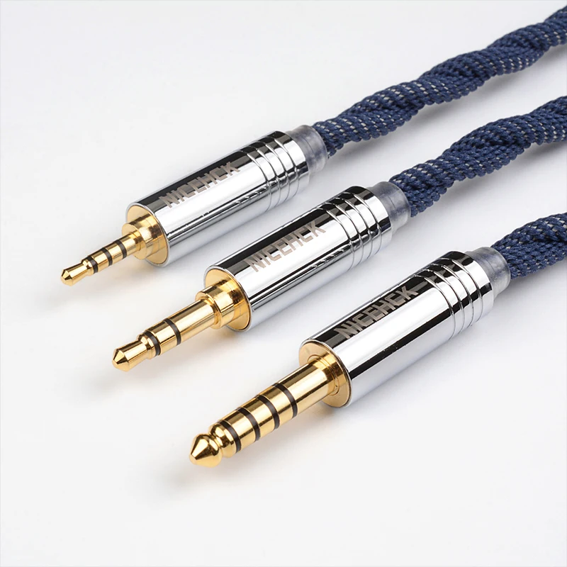 NICEHCK MixPP 6N OCC Copper HiFi Earphone IEM Cable 3.5/2.5/4.4mm
