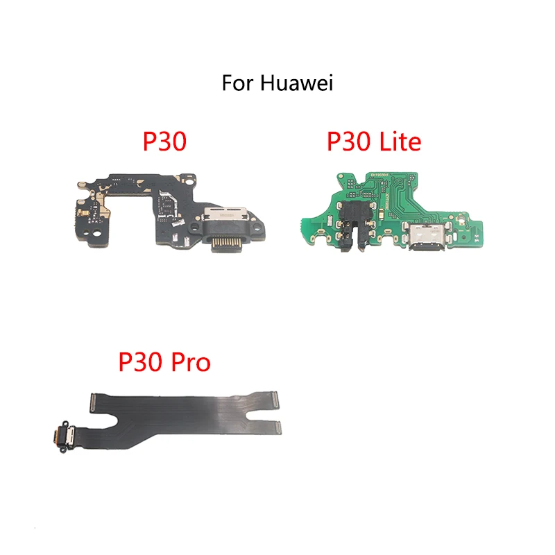 

USB Charge Dock Port Socket Jack Plug Connector Flex Cable For Huawei P30 Pro Lite Charging Board Module