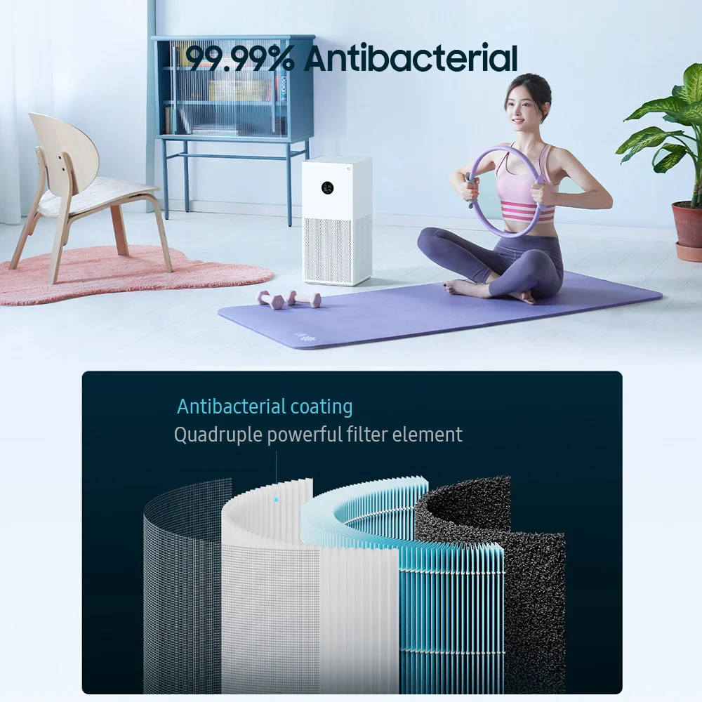 Gadgetoo Xiaomi Smart Air Purifier 4 Lite - White