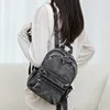 Personalized Denim Backpack For Women Simple And Casual Small Backpack For College Students Male Backpack Trend Travel Bag 4