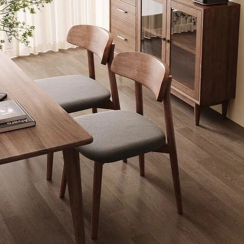 Dossier en bois massif chaise de salon île salle à manger chaise bureau d