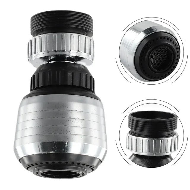 3 Mode Faucet 360-Degree Rotation Filter Extension Tube Shower Water Saving Taps Head Nozzle Universal Kitchen Accessories 5