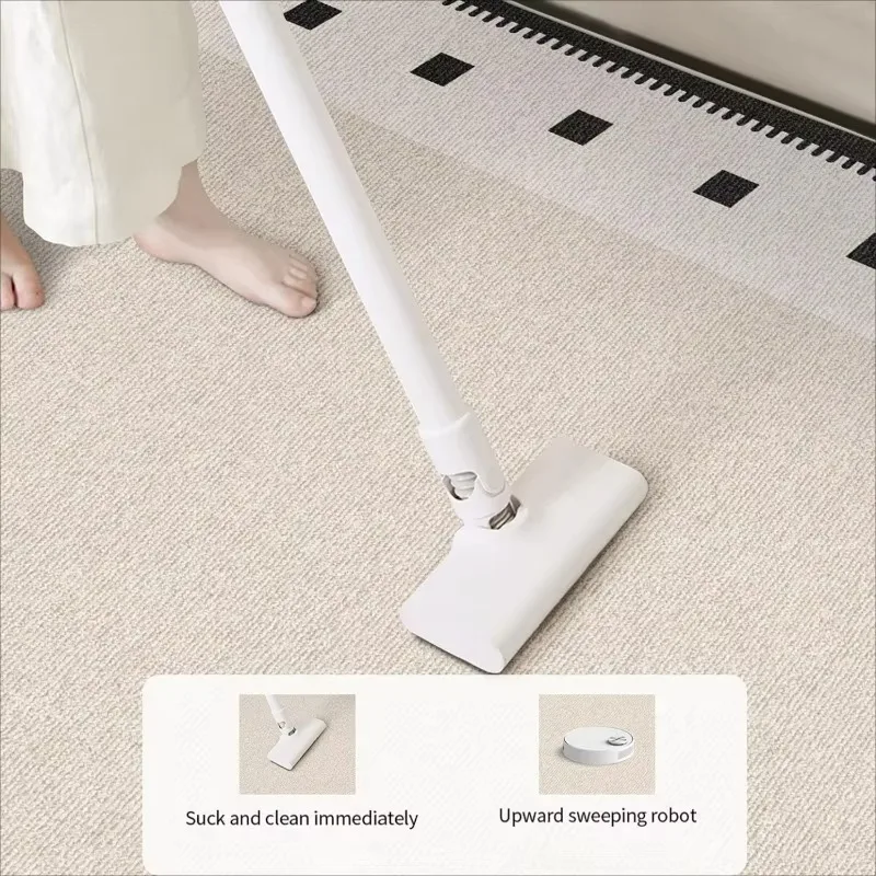 Round Bedroom Rug Light Luxury Study Coffee Table Floor Mat Retro Brown Living Room Carpet for Leisure Area Cloakroom Ковер 러그 - Image 6