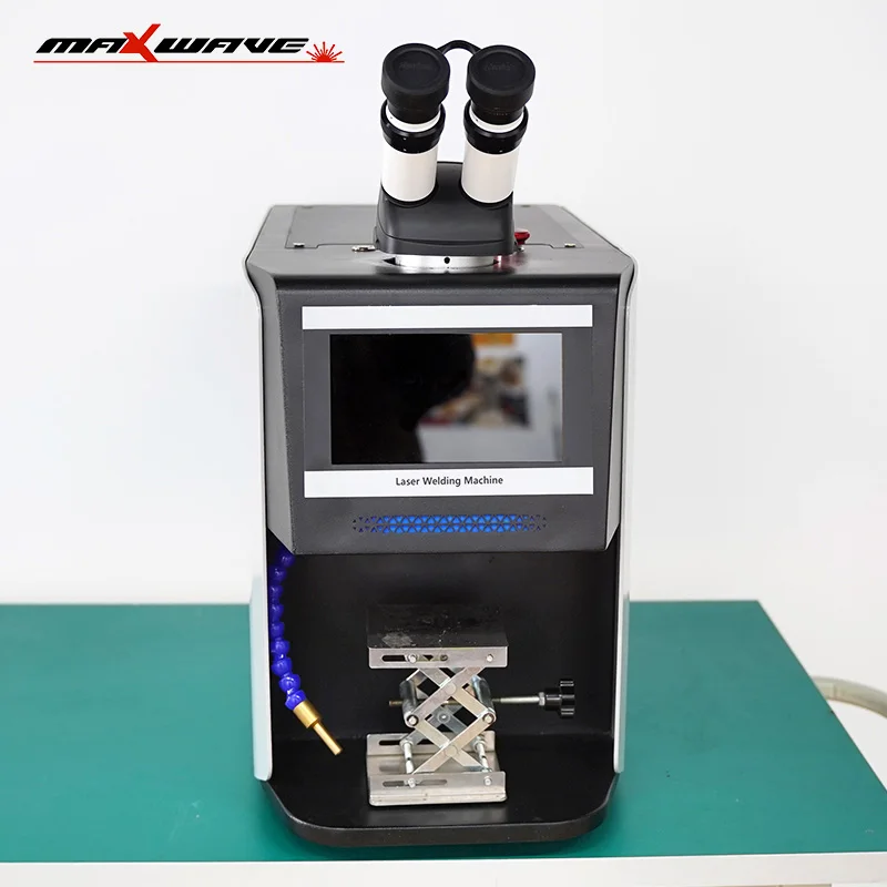60W 150W 200W QCW Jewelry Spot Welding Machine Micro Laser Soldering with Touch Screen Control For Gold Silver Chain Ring 6