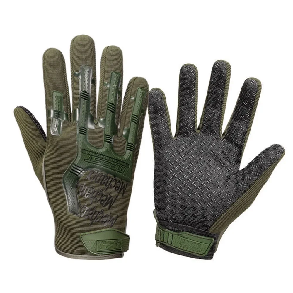 Tactical Gloves Outdoor Full Finger Glove for Men Women Cycling Hiking Biking W16 safety work gloves