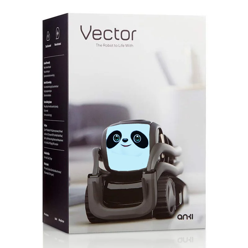 Original Vector Robot Car Toys For Child Kids Artificial Intelligence Birthday Gift Smart Voice Early Education Children