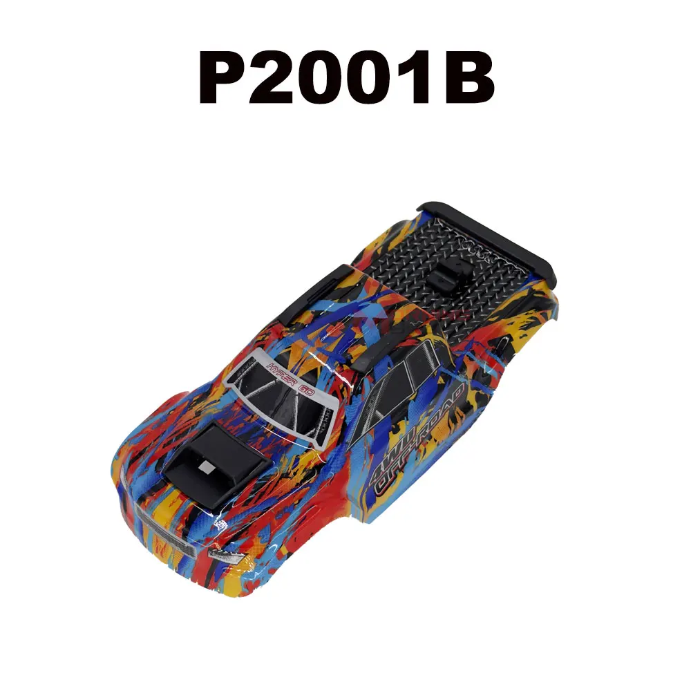 MJX RC Hyper Go 20208 RC Autoteile für modifiziertes Zubehör, Autoschale, Schwingarm, Stoßdämpfer, Antriebswelle, Lenksitz – Detail 5