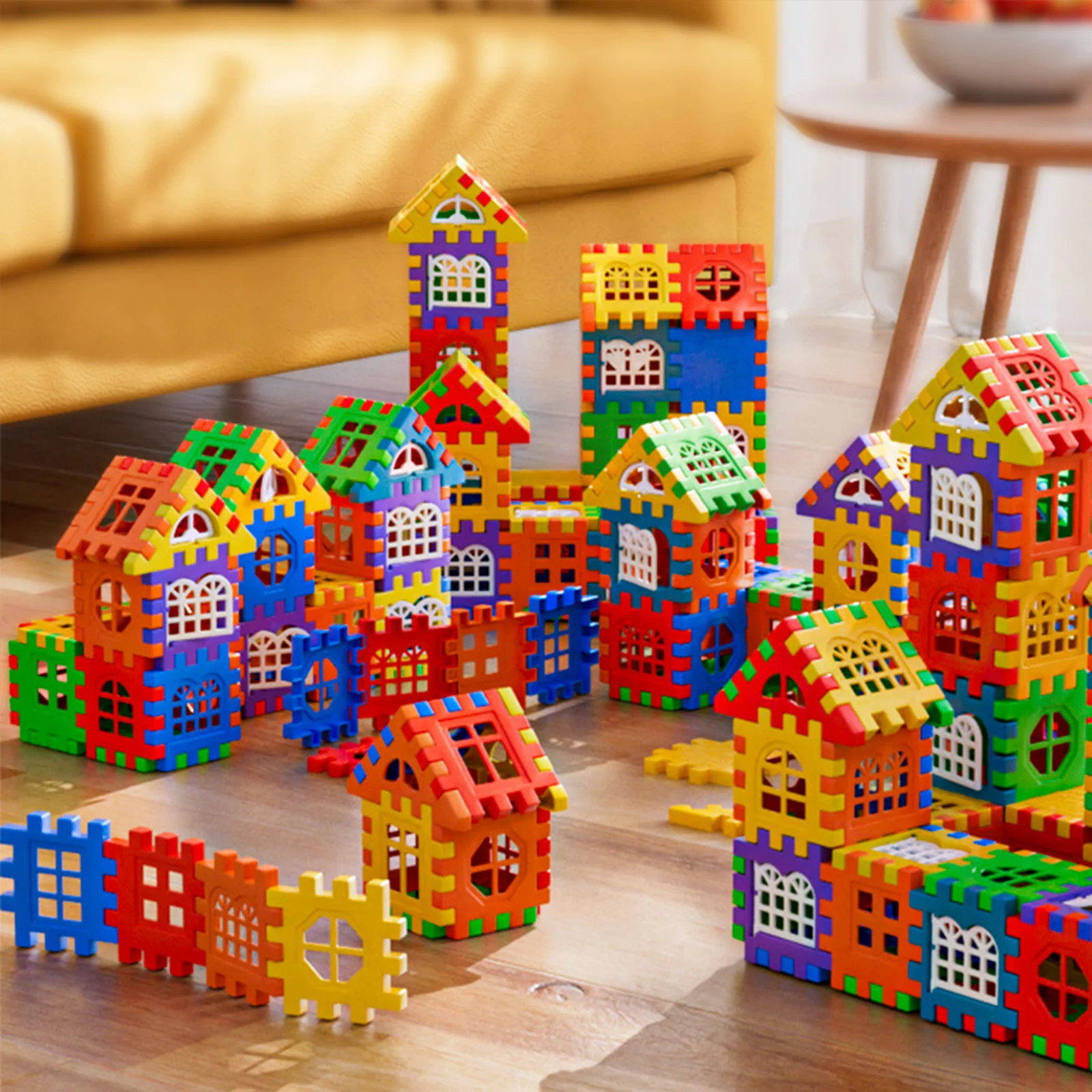 Colorful Window STEM Building Blocks 2