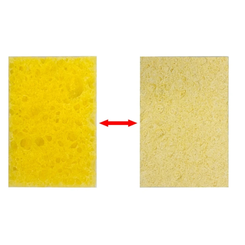 

10pcs Soldering Iron Tips Cleaning Tool Sponge Cleaner High Temperature Cleaners