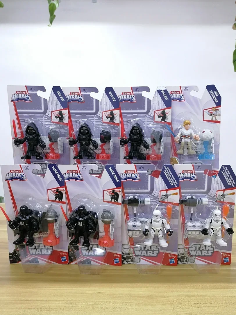 Starswars Action Figure Collectons Galaxy Heroes Flametrooper Kylo Ren Darth Vader Luke Skywalker Ragazzi Regali Di Compleanno