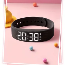 Fashionable Unisex Fitness Tracker with Pedometer and Multi - Sport Modes - No (Black)