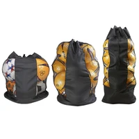 Single shoulder ball bag Large capacity soccer basketball volleyball bag Single shoulder net bag storage bag Large ball bag 1