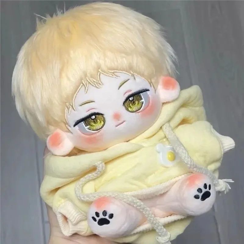 

20cm Game Cute Haikyuu!! Kei Tsukishima Cosplay Cartoon Soft Body Change Clothes Pillow Xmas Gift