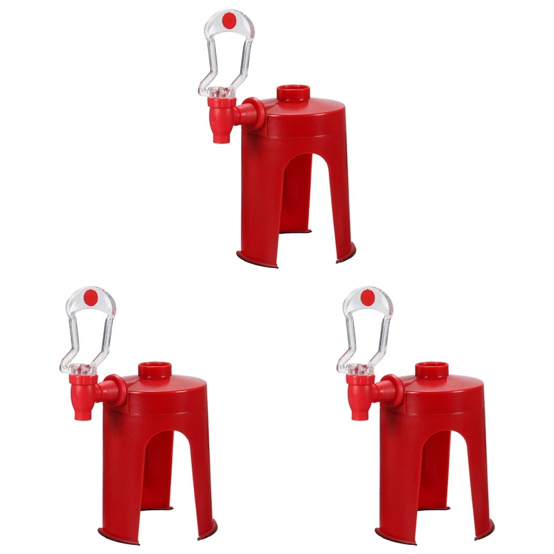 

BEAU-3X диспенсер для газировки Fizz Диспенсер для напитков диспенсер для воды вечерние Cola Sprite, красный