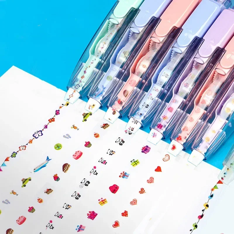 Correction tape 1pc Kawaii Correction Tape Lovely Cartoon Cake Heart Style Correction Tape for DIY Decorative Scrapbook Journal Student Supplies