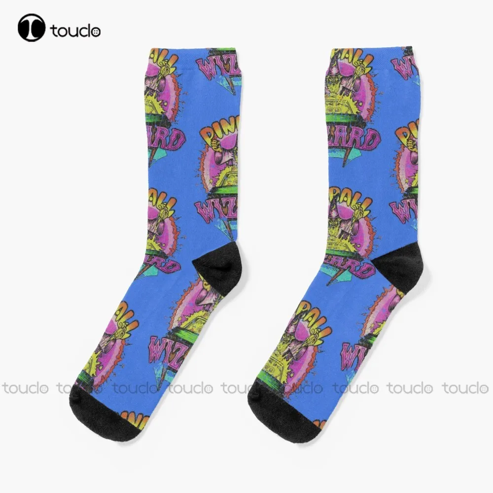 

Pinball Wizard '74 Socks Cat Socks Women Christmas Gift Unisex Adult Teen Youth Socks Custom 360° Digital Print Women Men