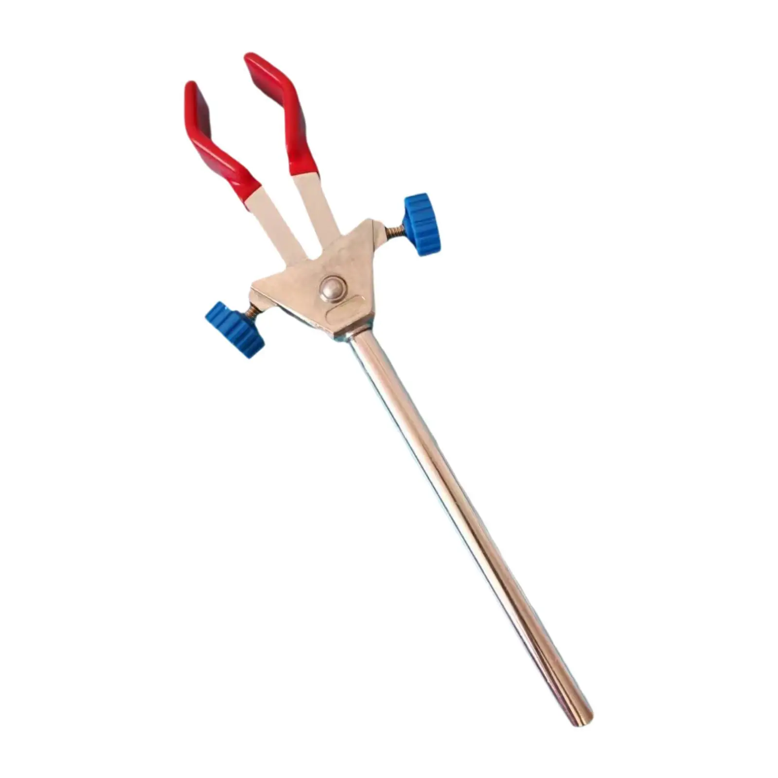 Lab Clamp for Laboratory Use Multifunctional Zinc Alloy Lab Equipment Holder Accessories Flask Holder Double Adjust Clip