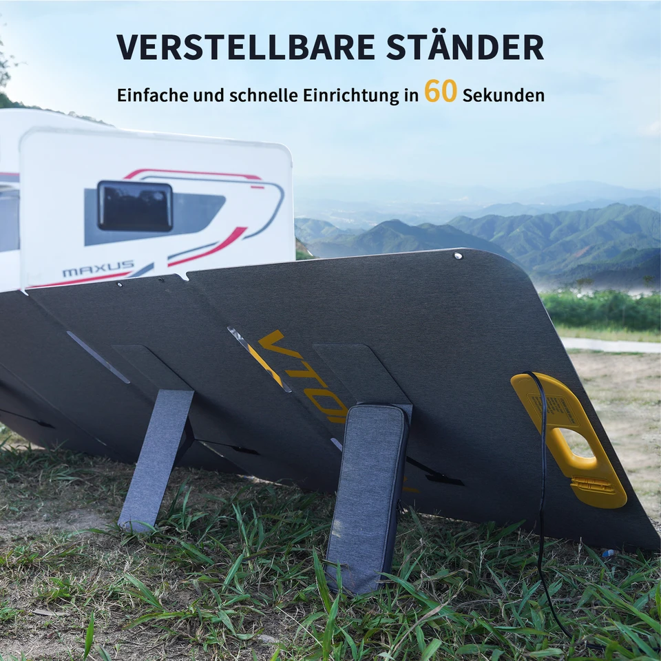 Portable Foldable Solar Charging Panel Kit