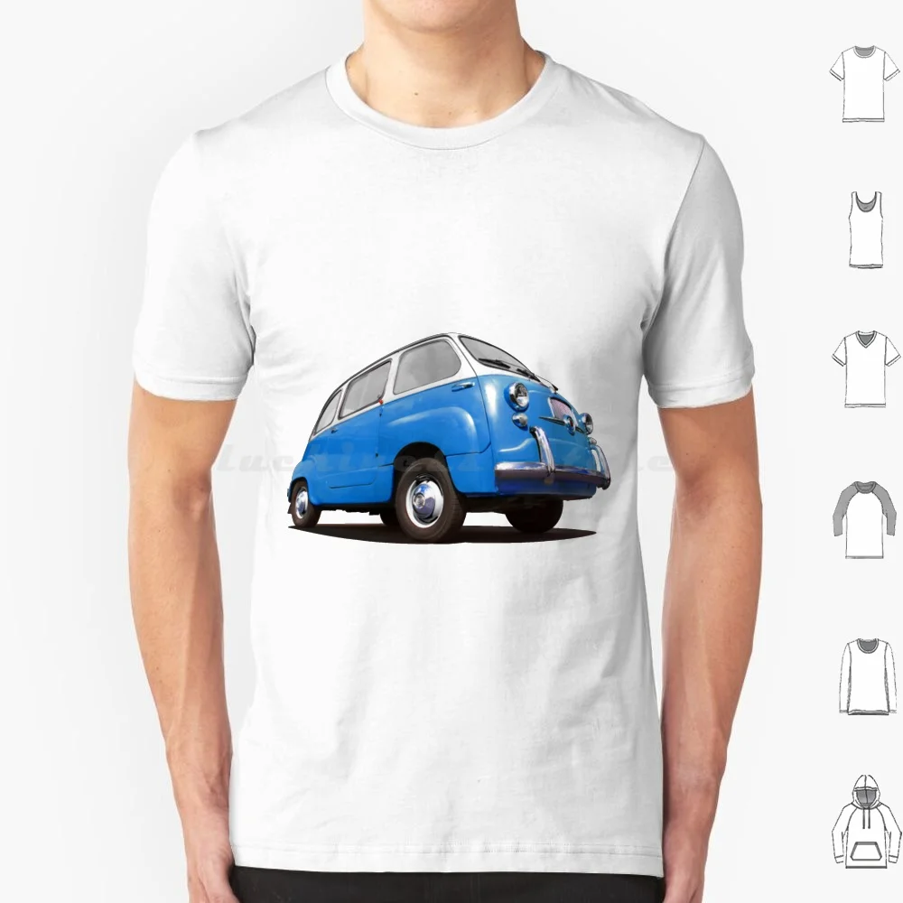 Fiat Multipla T Shirt Big Size 100% Cotone Multipla Abarth 595 Fiat Talento Fiat 127 Fiat Cinquecento Fiat Coupe Fiat 128 Fiat