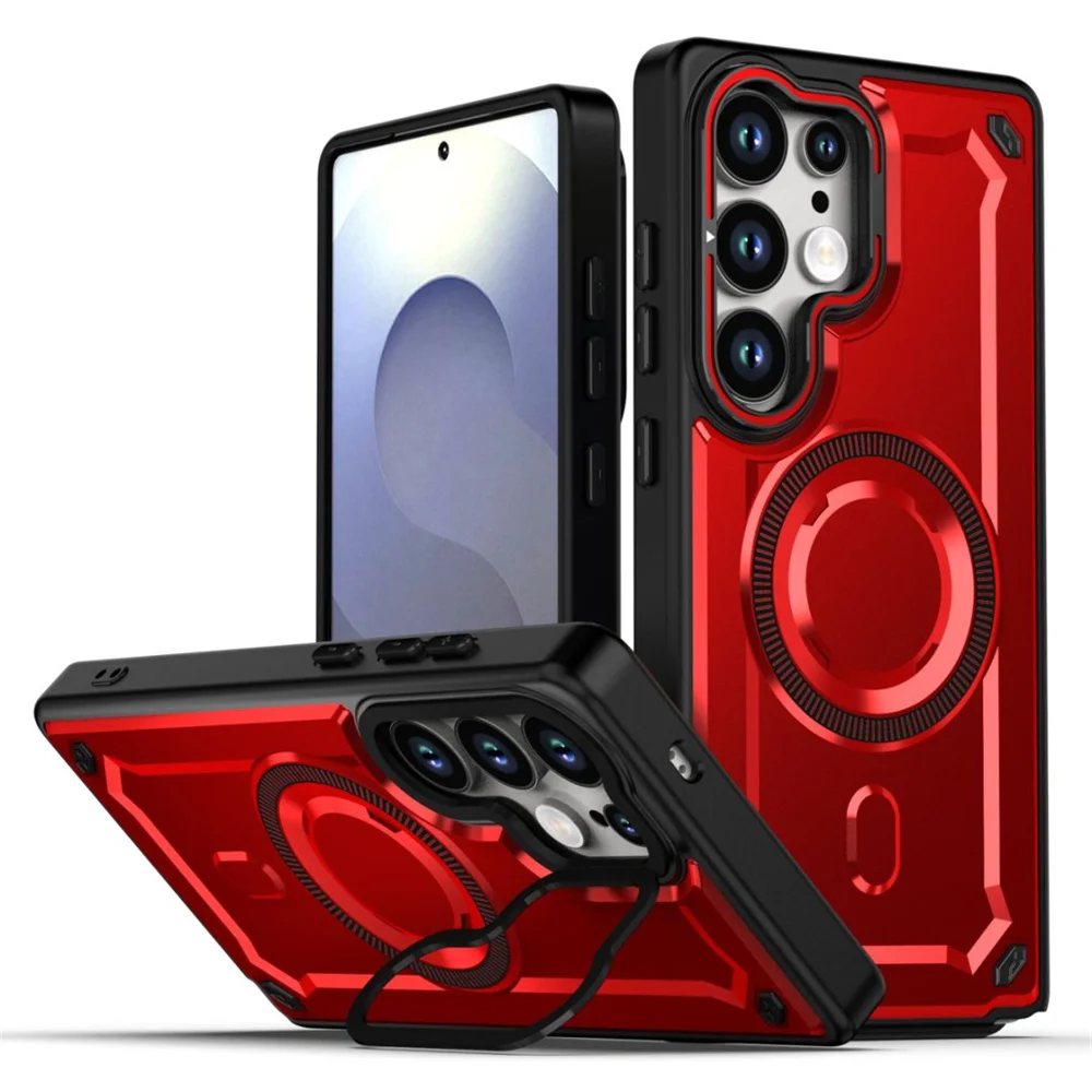 حافظة مغناطيسية بحامل عدسات قابلة للطي لهاتف سامسو...