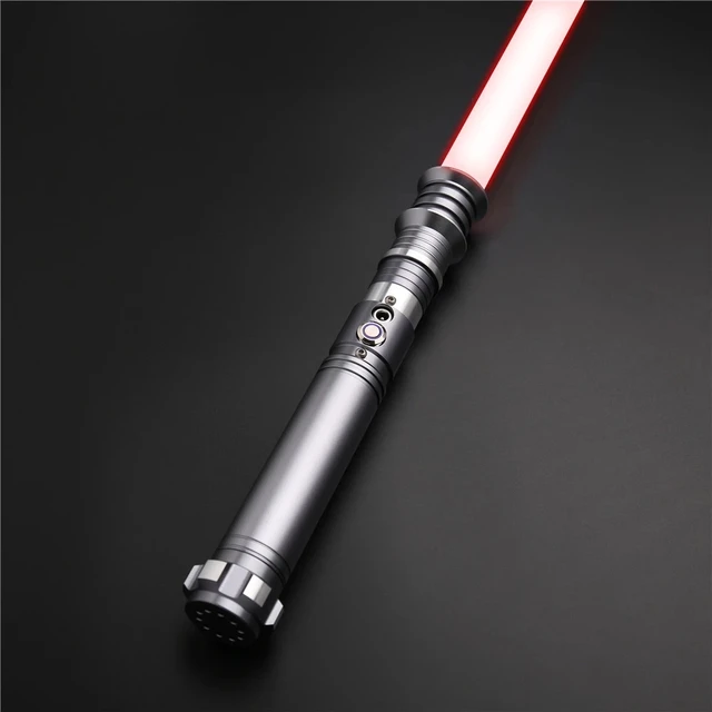 RGB Metal Lightsaber Laser Espada Sabre De Luz Sword Rave Weapon 12 Colors Change 5sets Soundfonts Force FX FOC Blaster Toy 4