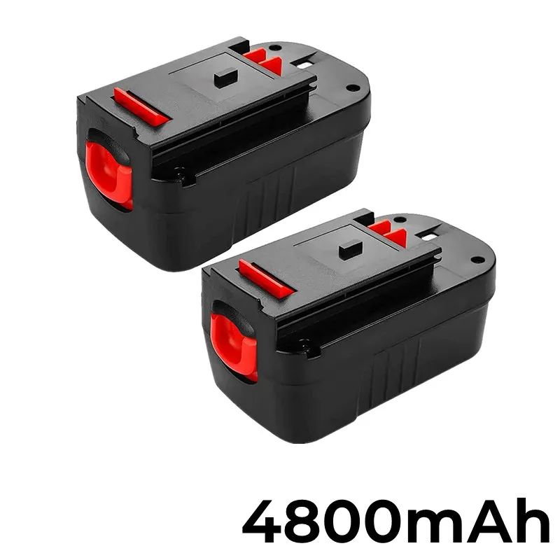 Upgraded to 6800mAh】2Pack HPB18 Battery Compatible with Black and