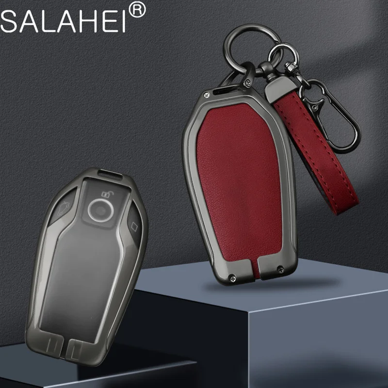 

Zinc Alloy LED Display Car Key Fob Case Cover Bag For BMW 5 7 Series G12 G11 G30 G32 G31 i8 I12 I15 G01 X3 G02 X4 G05 X5 G07 X7