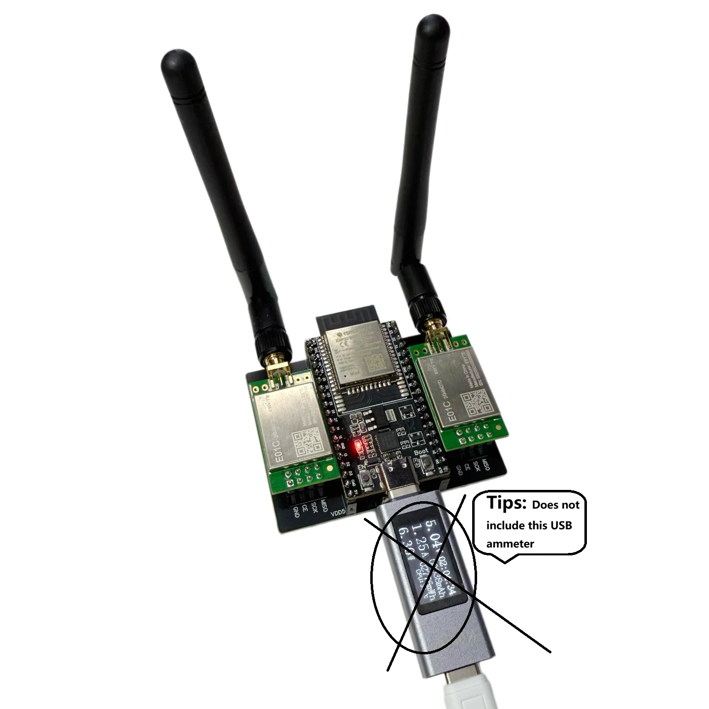 โมดูล NRF24L01 กำลังสูง + ESP32 สำหรับบลูทูธระยะไกล