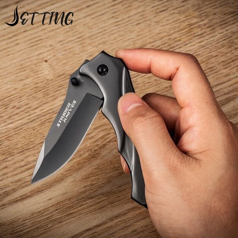 Camping Pocket Folding Knife High Hardness Stainless Steel Blade Knives Multifunctional Pocketknives Outdoor Knife