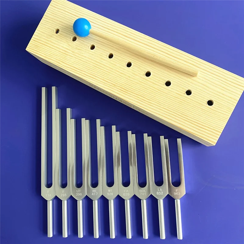 The Song of Alignment – Solfeggio Tuning Fork Set (The Shaman’s Instrument of Resonance) 2