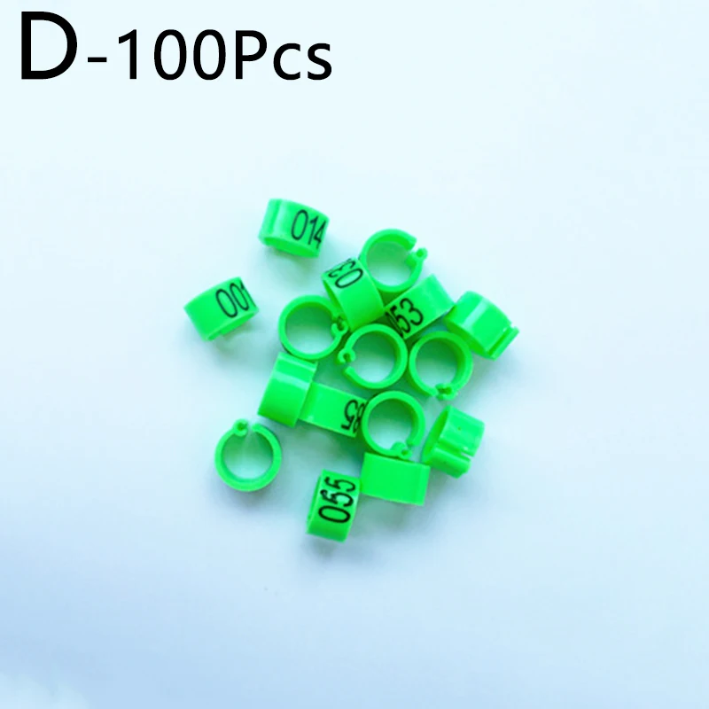 Title 10, 100Pcs New Pigeon Leg Rings Identify Dove Bands...