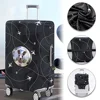 Luggage Cover Stretch Fabric Baggage Protective Case Covers for18-32 Inch Suitcase Case White Picture Series Travel Accessories 4