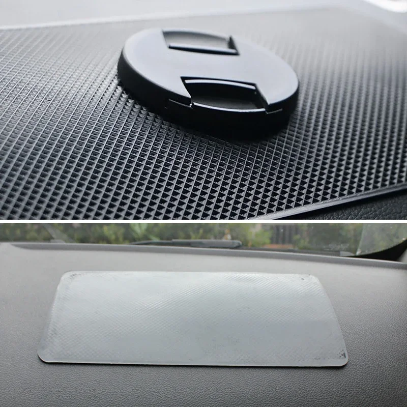 Non Slip Dash Mat Silicone Car Dashboard Sticky Pad Holder Anti Slip for Car Mobile Phone Protective Pad Accessories